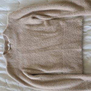 Astr the Label Belle fuzzy knit sweater
